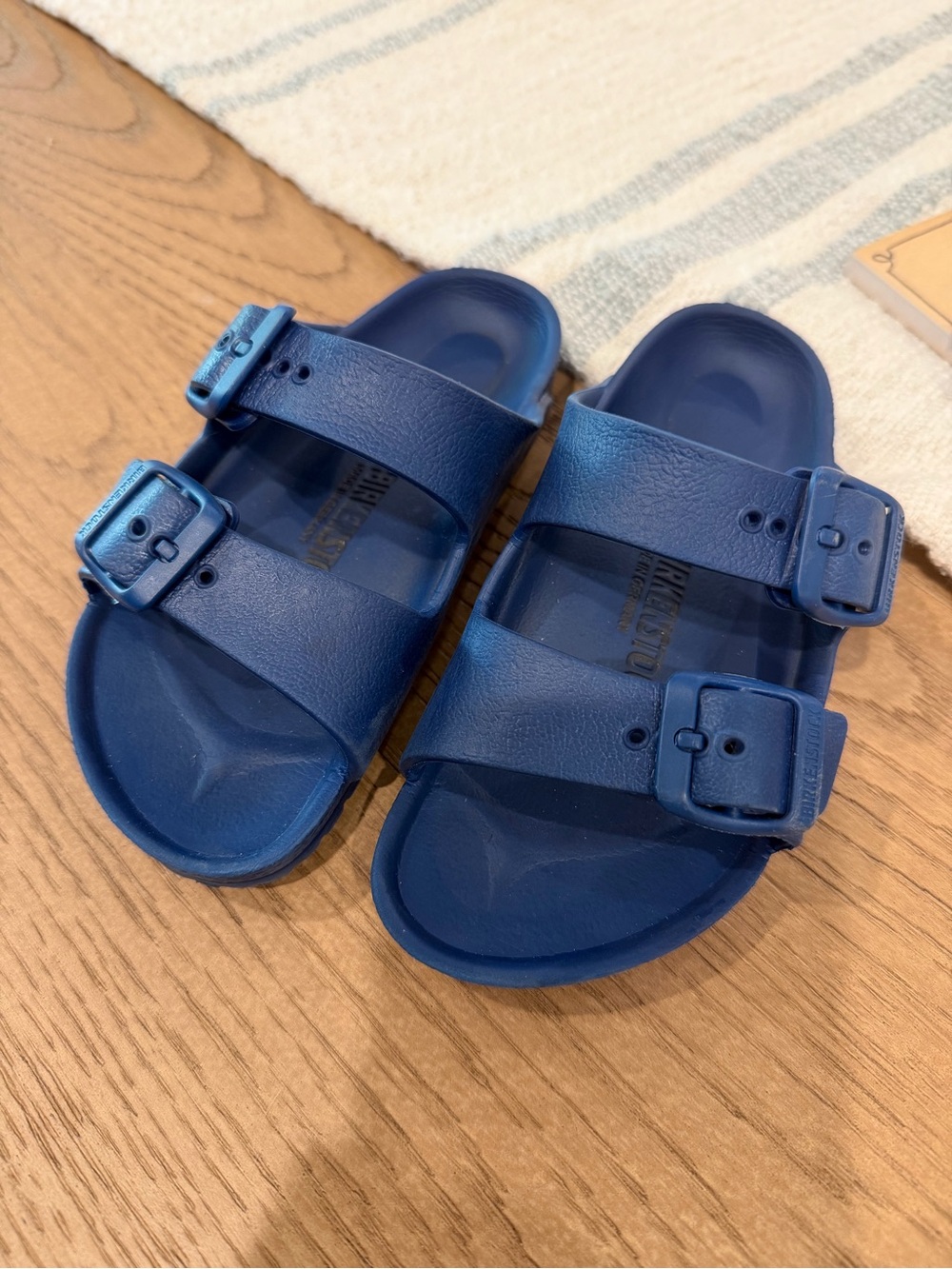 Birkenstock Kids Arizona EVA Sandals - Navy Blue